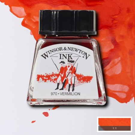 Cerneluri, penite - cerneala-desen14-ml-winsor-newton