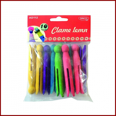 Bile, cercuri, prinsori - cleme-colorate-din-lemn-cap-rotund-daco