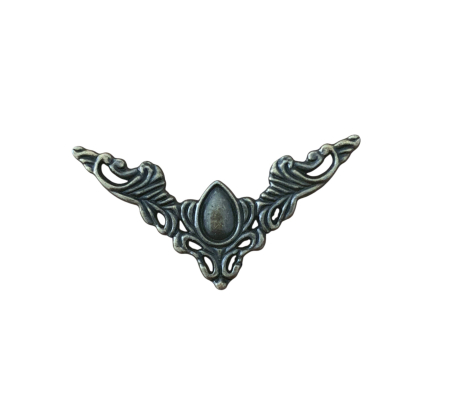 Hobby - Colț Ornamental Metalic Bronz Antic – Set 4 sau 10 Bucăți