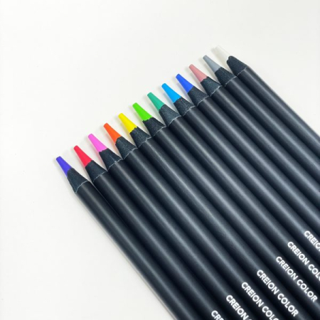 Creioane Colorate Super Star Black & White – Set 12 bucăți [1]