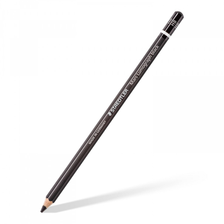 Creioane grafit, acuarela - creion-negru-pentru-arta-mars-lumograph-staedtler