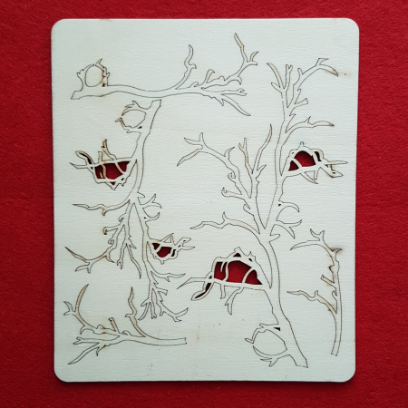 Flora/Fauna - Figurine din lemn - Crengute