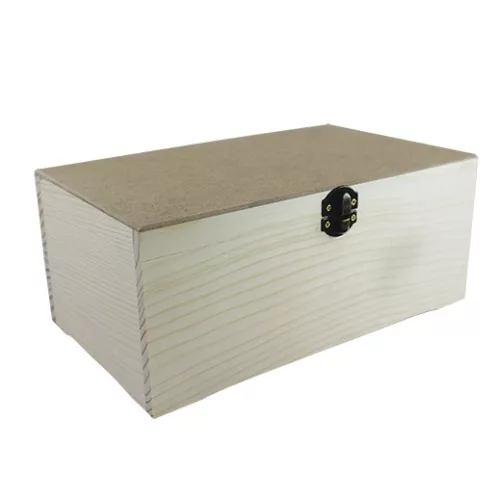 Cutii, suporturi - cutie-depozitare-organizare-din-lemn-natur-25x14.5x10cm