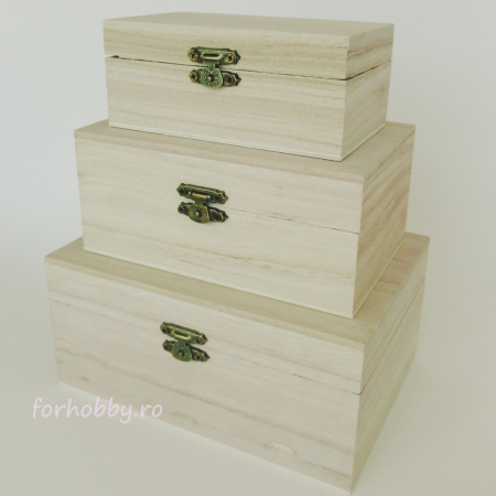 Cutii, suporturi - cutii-dreptunghiulare-din-lemn-natural-diverse-marimi