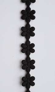 Dantela floricele negre 8 m [1]