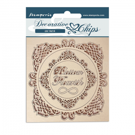 Lemn - decorative-chips-garden-house-stamperia-scb120