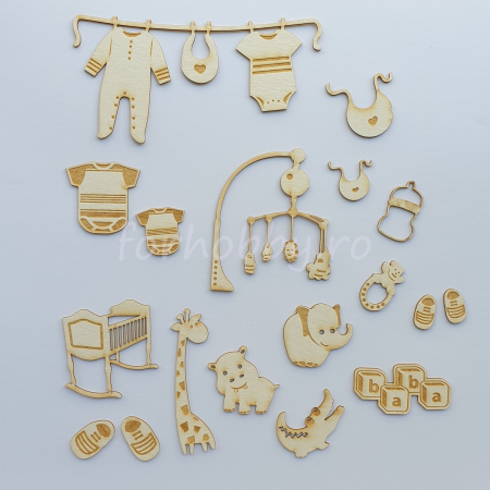 Ornamente - decoratiune-din-lemn-bebe-baietel