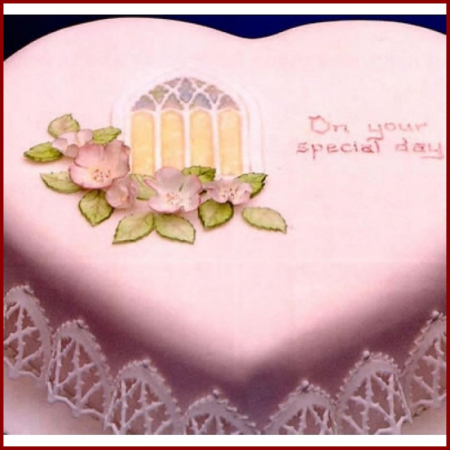 Decupator imprimeu Patchwork - Fereastra biserica [2]