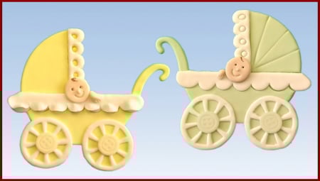 Decupator imprimeu Patchwork - Carucior bebe [2]