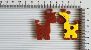 Figurine fetru - figurina-din-fetru-girafa