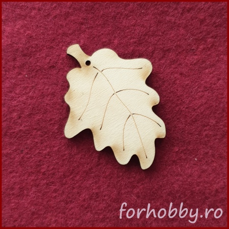 Flora/Fauna - figurina-din-lemn-frunza-2