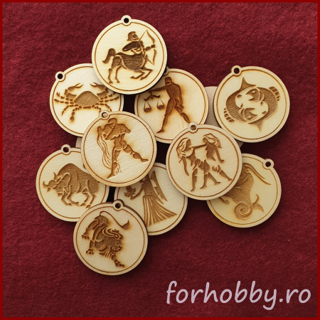Figurine, elemente decor - figurina-dn-lemn-semne-zodiacale