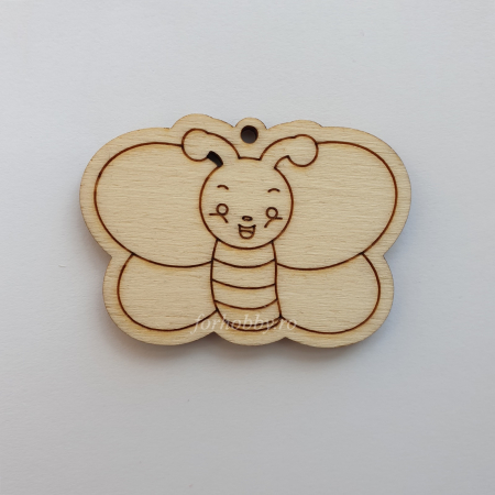 Flora/Fauna - figurina-din-lemn-albina-2