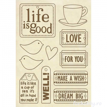 Diverse - figurine-lemn-life-is-good-stamperia-klsp046