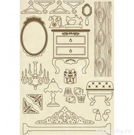 Diverse - figurine-lemn-mobilier-stamperia-klsp049