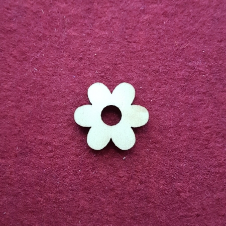 Flora/Fauna - figurina-din-lemn-floare-mica-2