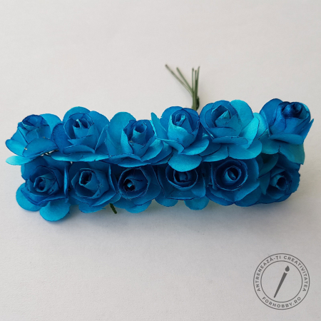 Flori artificiale - flori-din-hartie-12bc-trandafir-2cm