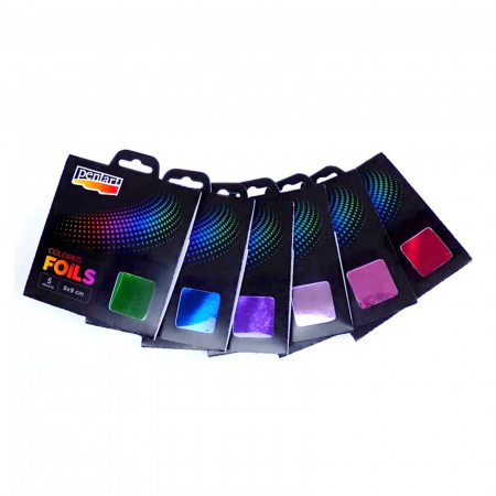 Auritura - foite-de-folie-colorata-9-x-9-cm-set-5-bc-pentart