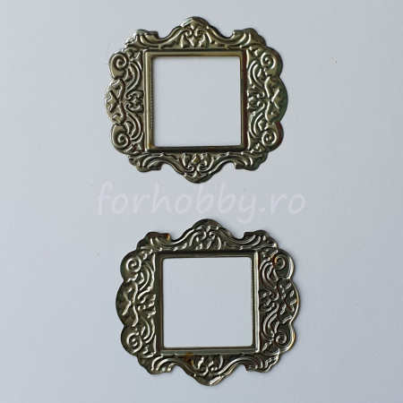 Metal - forme-decorative-din-metal-rama-5x5cm-set-2bc