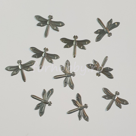 Metal - forme-decorative-din-metal-libelule-2.3x2.1cm-set-10bc