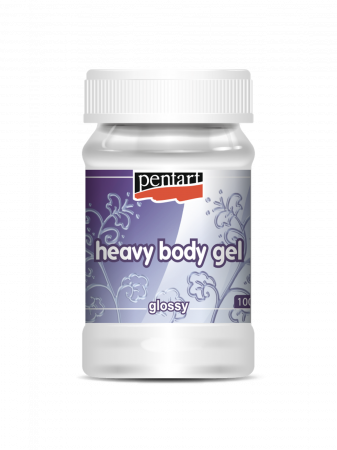Paste structura - gel-dens-lucios-heavy-body-gel-glossy-pentart