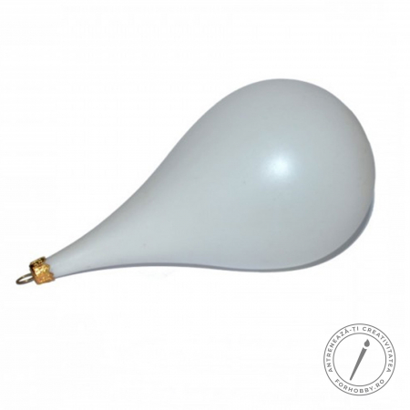 ornament-plastic-alb-lacrima-18cm [1]
