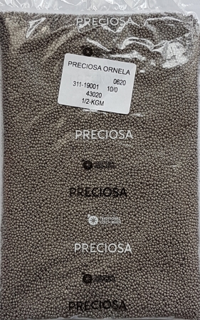 Margele nisip Preciosa Ornela 10/0 - Gri 43020 [1]