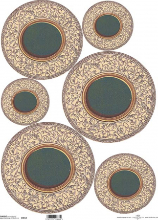 Hartie decupaj - hartie-clasica-decupaj-60g-a4-itd-collection-ornamente-d0013m
