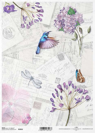 Hartie de orez - hartie-de-orez-colibri-itd-collection-r1063