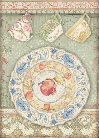 Hartie de orez - hartie-de-orez-a4-stamperia-dfsa4657-decor-cu-rodie