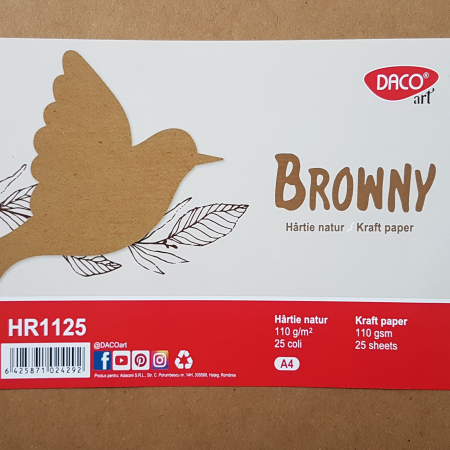 Hartie craft - Hartie natur kraft A4
