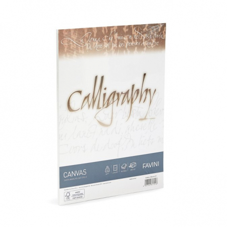 Carton/Hartie efecte speciale - hartie-calligraphy-canvas-favini-a4