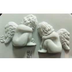 Craciun - matrita-pentru-turnat-ghips-inger-3d