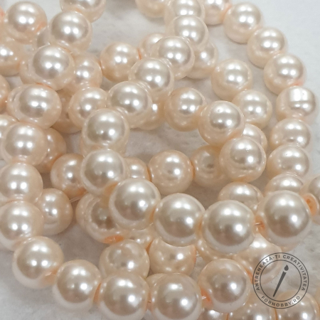 Perle/margele acrilice/lemn - margele-sticla-imitatie-perla-6mm