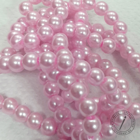 Perle/margele acrilice/lemn - margele-sticla-imitatie-perle-8mm
