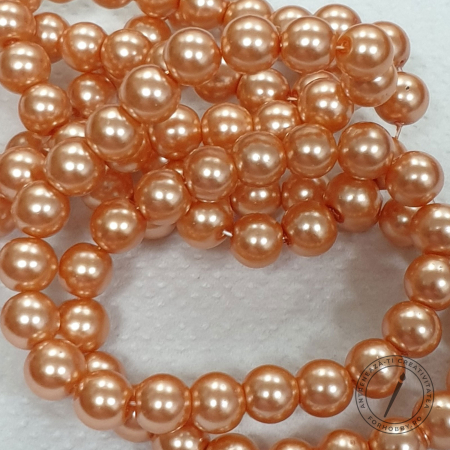 Perle/margele acrilice/lemn - margele-sticla-imitatie-perle-8mm