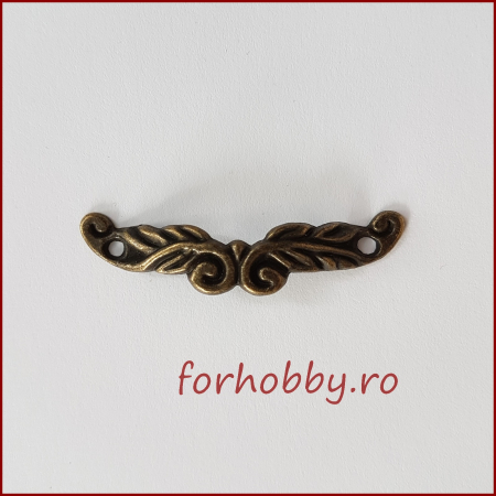 Accesorii metalice - maner-metalic-vintage-4-6-cm