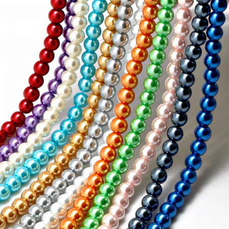 Perle/margele acrilice/lemn - margele-sticla-imitatie-perla-6mm-en-gros