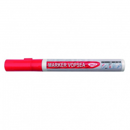 Vopsea sticla si portelan - marker-cu-vopsea-daco-mk501-culori-opace