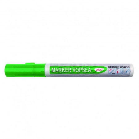 Vopsea sticla si portelan - marker-cu-vopsea-daco-mk501-culori-opace