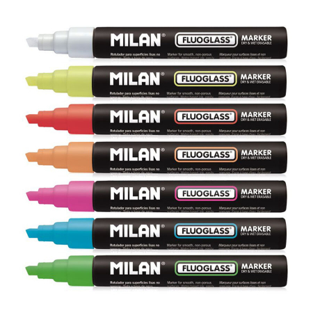 Vopsea sticla si portelan - marker-fluoglass-milan