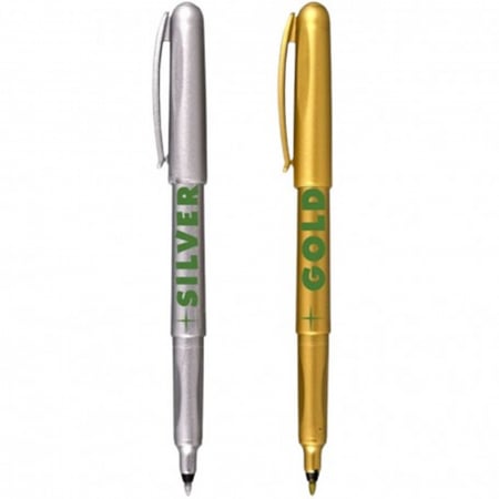 Desen - marker-permanent-metalic-varf-rotund-1mm-centropen-2670