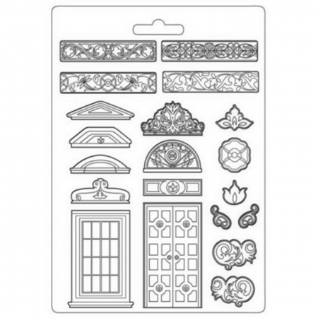 Modelare,Turnare - matrita-pentru-turnat-stamperia-k3pta4526-ornamente-usi