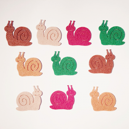 Figurine fetru - figurine-din-fetru-melc