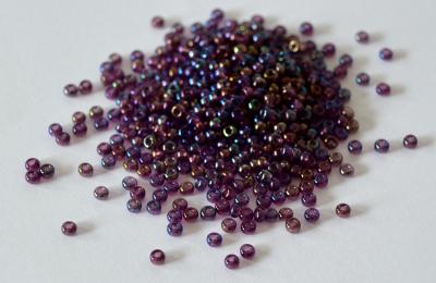 Margele nisip Preciosa Ornela 10/0 - 40 g - Mov transparent irizant 21060 [1]
