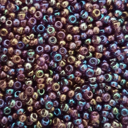Margele nisip Preciosa Ornela 10/0 - 40 g - Mov transparent irizant 21060 [0]