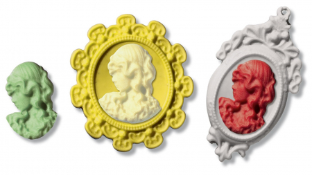 Mulaj din silicon FIMO Camee [1]