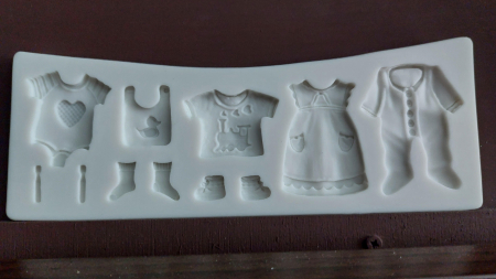Modelare,Turnare - Mulaj din silicon - Haine bebe