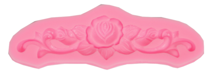 Mulaje din silicon - Mulaj din silicon, bordura-model floral