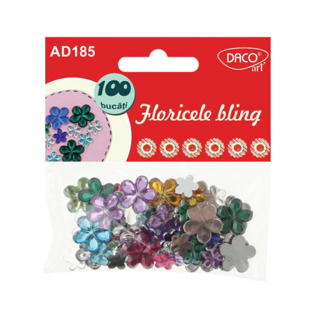 Accesorii craft - floricele-bling-accesorii-craft-daco-ad185
